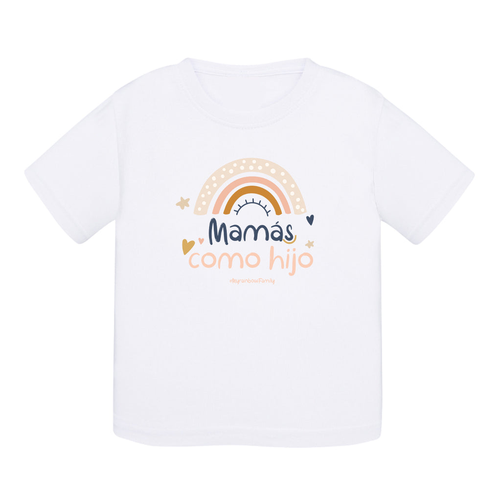 Camiseta bebé algodón - De madres a hijo
