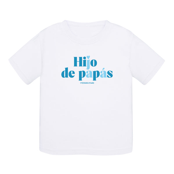Camiseta niño algodón - Hijo de papás