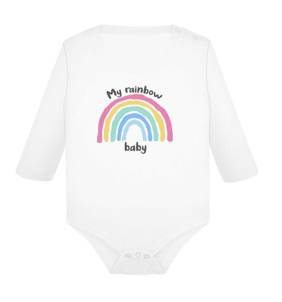 Long body cotton - Rainbow baby