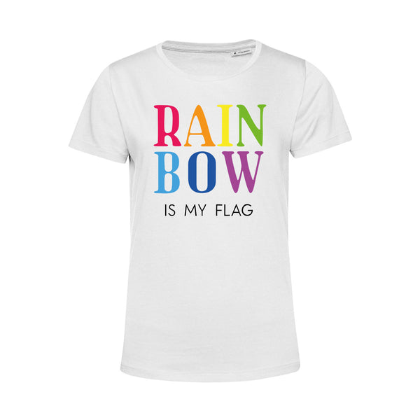 T-shirt LGBT femme - Rainbow is my flag